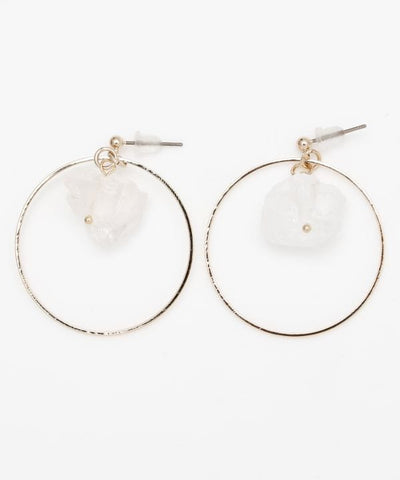 Rough Stone Earrings