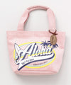Hawaiian Design Corduroy Handbag