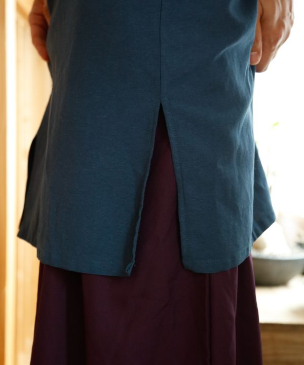 SHOSEI - Stand Collar Long Shirt