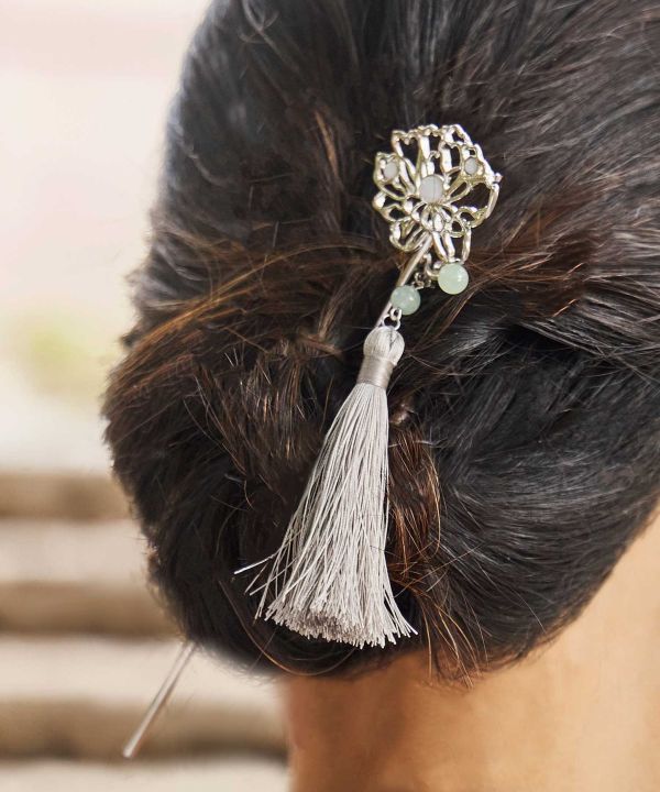 SHAKUYAKU - KANZASHI Hairpin Hair Accessories by Kaya - Ametsuchi