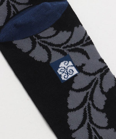 TABI Socks - FUJIWA-MON KURO 25-28cm