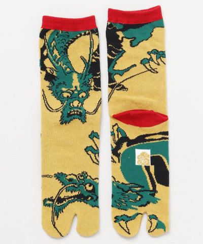 TABI Socks - Dragon Red 23-25cm