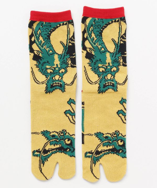 TABI Socks - Dragon Red 23-25cm