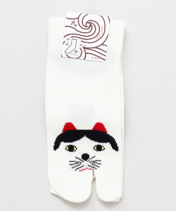 TABI Socks - FUKU-NEKO 23-25cm