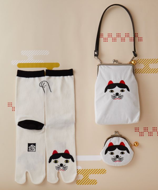 TABI Socks - FUKU-NEKO 23-25cm