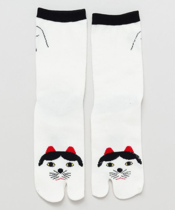 TABI Socks - FUKU-NEKO 23-25cm