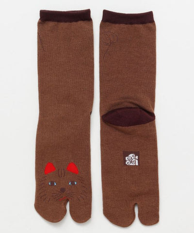 TABI Socks - FUKU-NEKO 23-25cm