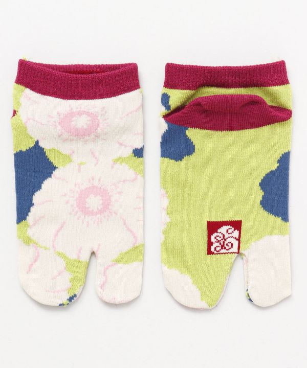 WARABE - TABI Socks - Poppy 18-21cm