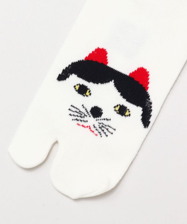TABI Socks - FUKU-NEKO 25-28cm