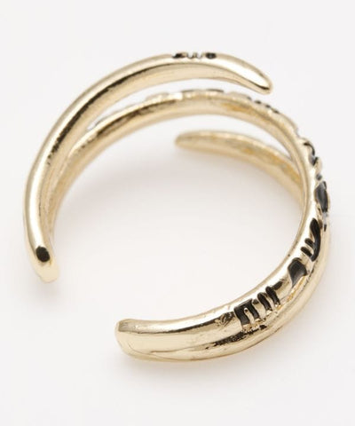 Tuareg Style Motif Ear Cuff Earrings by AMINA - Ametsuchi