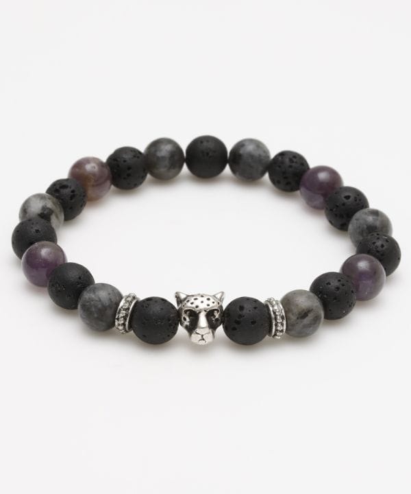 Birthstone x Lava Stone Bracelet