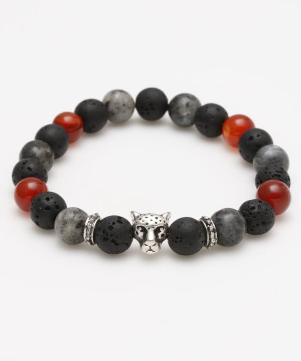 Birthstone x Lava Stone Bracelet