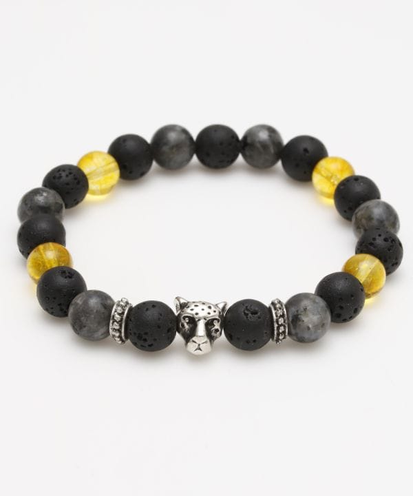 Birthstone x Lava Stone Bracelet