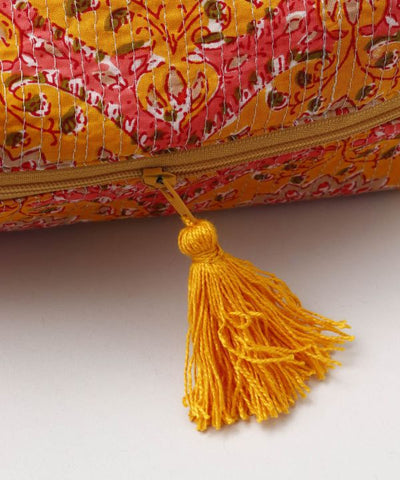 Block Print Style Pouch