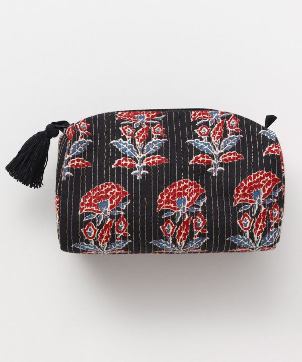 Block Print Style Pouch