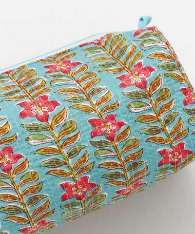 Block Print Style Pouch