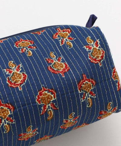 Block Print Style Pouch