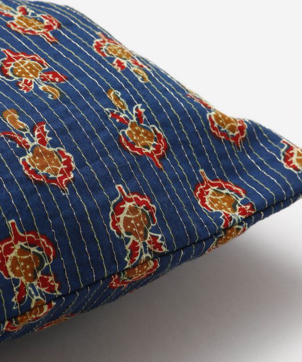 Block Print Style Drawstring Handag