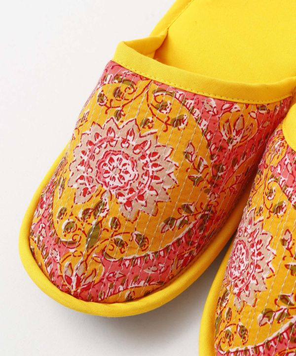 Amisha Hand Block Printed House Slippers