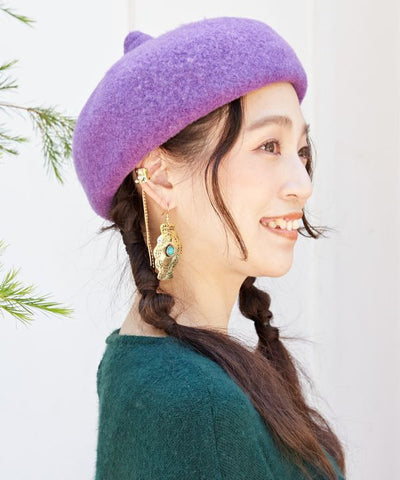 Buckle Shaped Concho Earrings