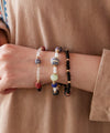 Ensemble de bracelets en perles de céramique