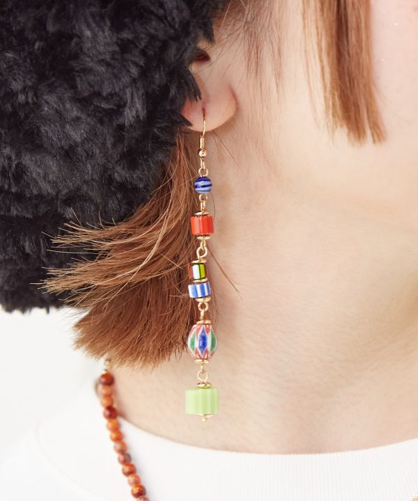 Ceramic Beads Earrings