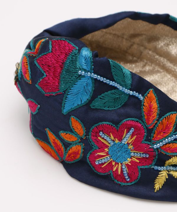 Bold Embroidered Headband