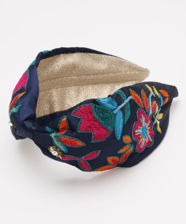 Bold Embroidered Headband