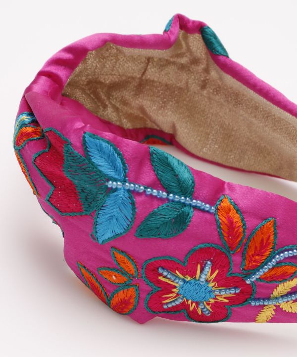 Bold Embroidered Headband