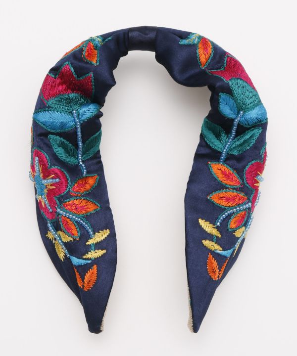 Bold Embroidered Headband