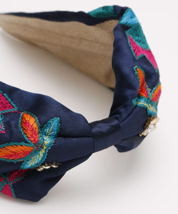 Bold Embroidered Headband