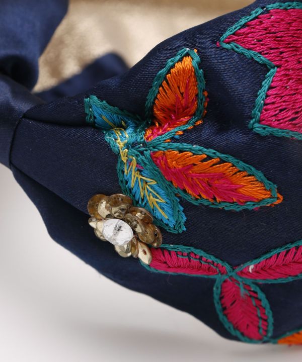 Bold Embroidered Headband