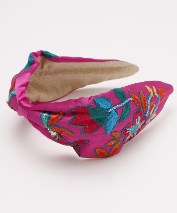 Bold Embroidered Headband