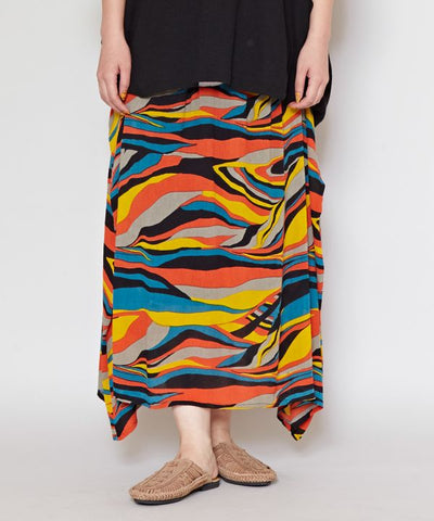 Rayon Crepe Skirt