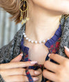 Faux-Perlen-Halskette