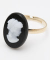 Cameo Glass Ring