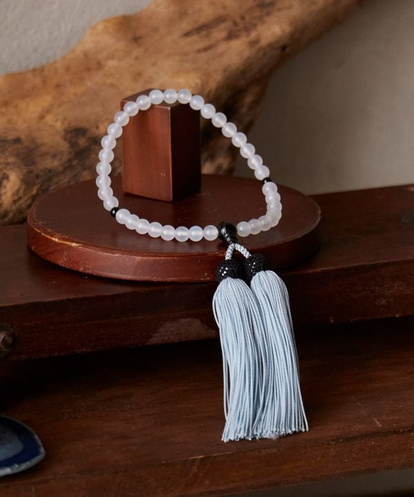 NENJU - Rosary SHIRO-TSUDUKI with Pouch