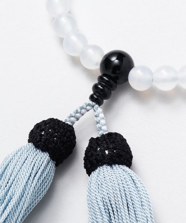 NENJU - Rosary SHIRO-TSUDUKI with Pouch