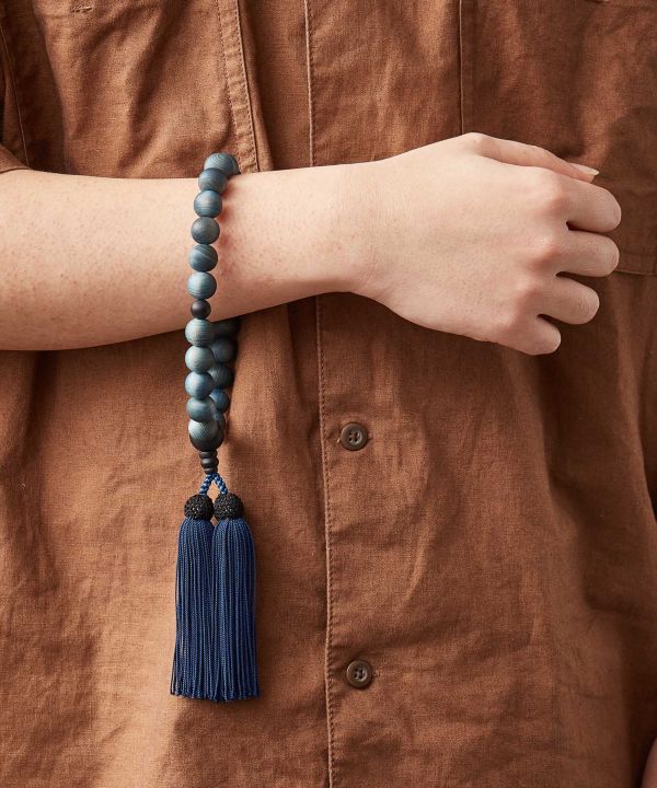 NENJU - Rosary AI-ASAGI TSUDUKI with Pouch