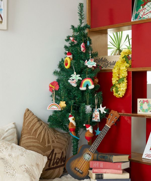 Hawaiian Leather Holiday Ornament