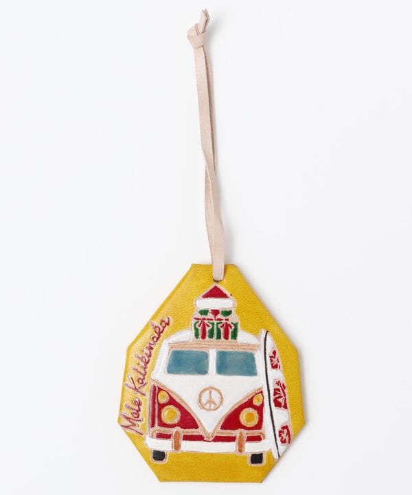 Hawaiian Leather Holiday Ornament