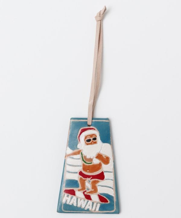 Hawaiian Leather Holiday Ornament