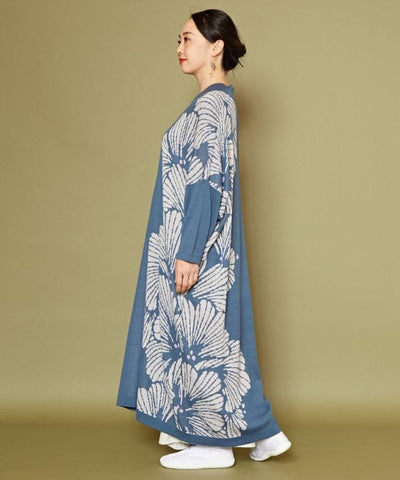 GINNAN - 롱 니트 드레스