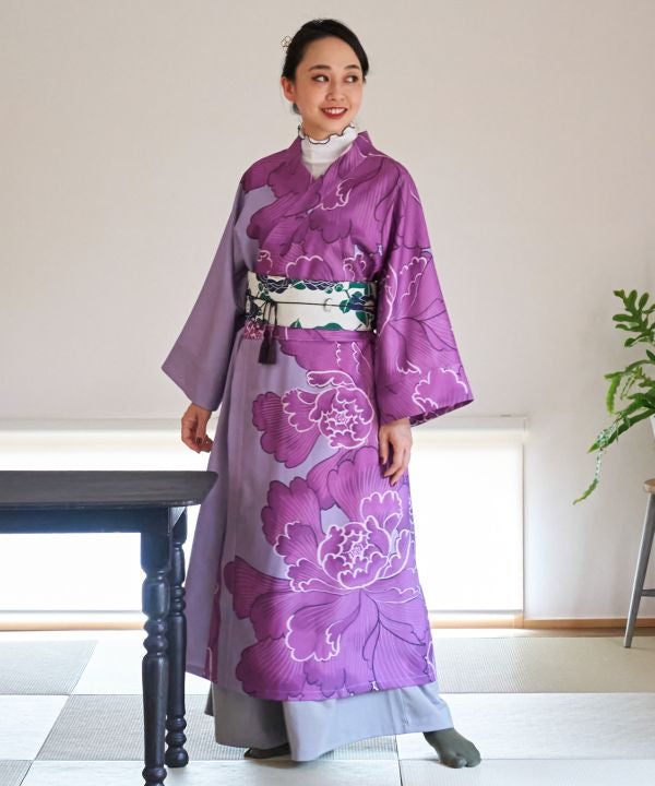 HOUREI - Vestido tipo kimono