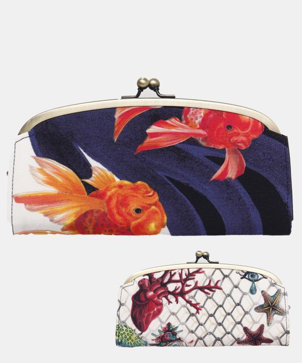 TAMAO SHIGEMUNE x KAYA - GAMAGUCHI Long Wallet