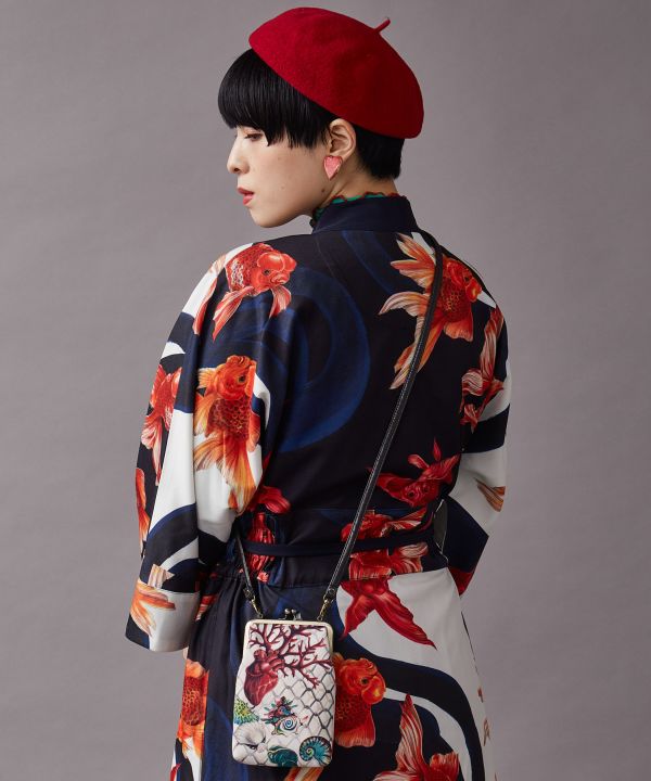 TAMAO SHIGEMUNE x KAYA - GAMAGUCHI Shoulder Bag