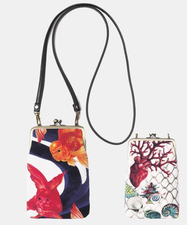 TAMAO SHIGEMUNE x KAYA - GAMAGUCHI Shoulder Bag