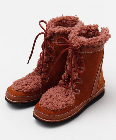 Bohemian Leather Boots - 24.5cm