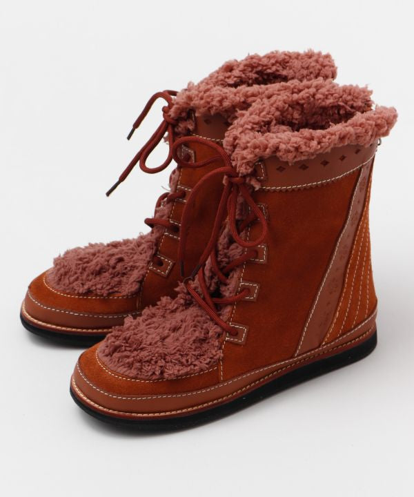 Bohemian Leather Boots - 26.5cm