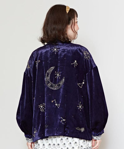 Moon Star Velour Jacket